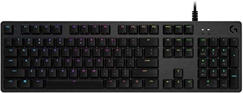 Ръчна Детска клавиатура Logitech G512 CARBON LIGHTSYNC RGB с ключове GX Brown - Тактильная
