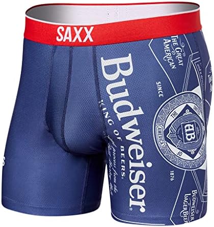 Мъжко бельо SAXX - Слипове-боксерки от дишаща мрежа Volt с вграден Калъф за подкрепа - бельо за мъже, Есен