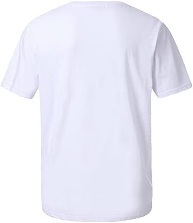 Есенно-Годишният Топ Тениска за мъже, Комфортна Цветна Дрехи, Памучен Блуза с кръгло деколте и Графичен Дизайн за Късна закуска
