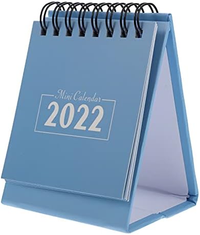 Настолен Календар NUOBESTY 2022 Малко Календар Месечен Дневник, Календар, Писане на Бележки Планове Офис Календар за офис и домашна употреба,