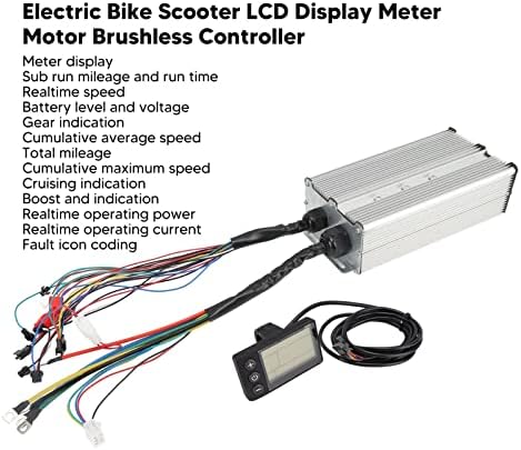 Електрически Велосипед LCD Метър, 36-60 В 2000-3000 W Електрически Велосипед Метър Бесщеточный Контролер Лесна Инсталация за направи си САМ