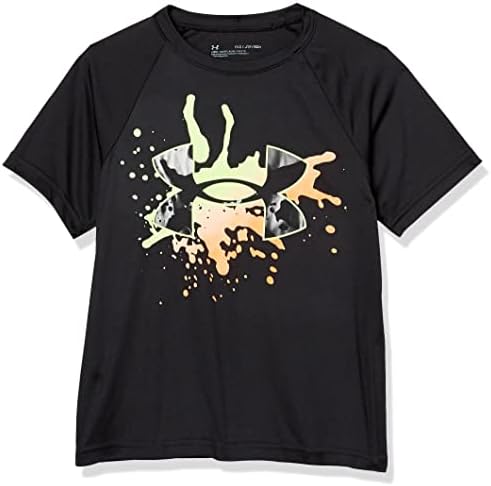 Тениска с къс ръкав Under Armour Boys'Tech с Голяма лого Splash