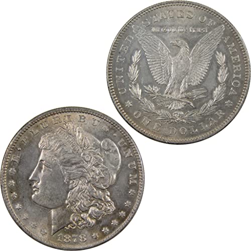 1878 7/8TF Долар Морган BU Необращенная 90% От Сребърни монети, деноминирани 1 долар Артикул: I4497
