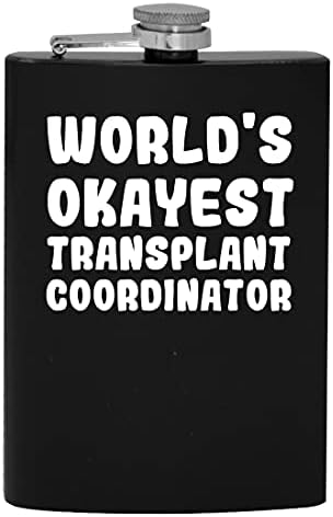 Най-добрият в света координатор по трансплантация - фляжка за пиене на алкохол с капацитет от 8 грама