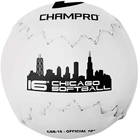 Софтбол Champro Chicago (Бял, 16 инча)