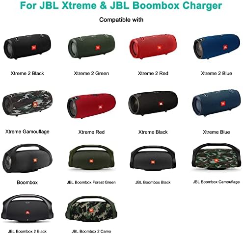 HKY Адаптер за постоянен ток за Преносими Bluetooth-водоустойчиви тонколони JBL Boombox и динамиката на серия JBL Xtreme Подмяна