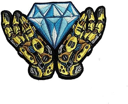 Кръпка Diamond Hands HODL Crypto EMB с Бриллиантовыми ръце