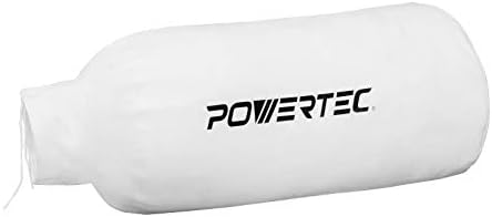 Чанта домашен прах филтър POWERTEC 70005 за стенни прах колектори, 3 Микрона