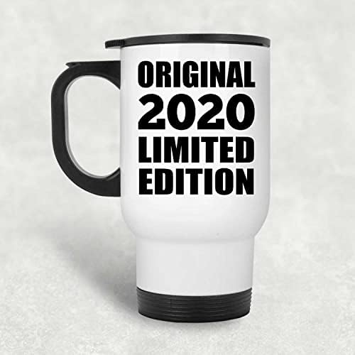 Designsify 3rd Birthday Original 2020 Г., Лимитирана Серия, Бяла Пътна Чаша, 14 грама, на Изолиран Чаша от Неръждаема Стомана, Подаръци