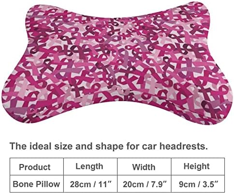 Информираността за Рака на гърдата Розовата Лента на Автомобилната въздушна Възглавница За Шията, за Леки Автомобили на облегалката за глава Възглавницата За Рел?