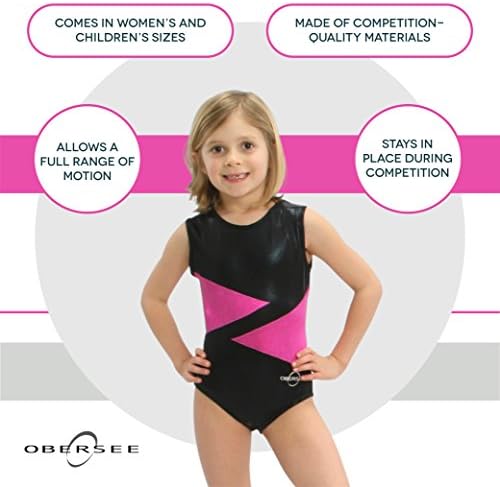 Obersee - O3GL003AM - Фитнес Бански за момичета - Розов Диамант | За възрастни Среден размер