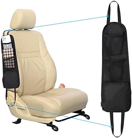 Страничната Органайзер за автомобилни седалки (2 опаковки), Подвесная чанта За съхранение на Автомобилни Седалки, Подходящи за повечето