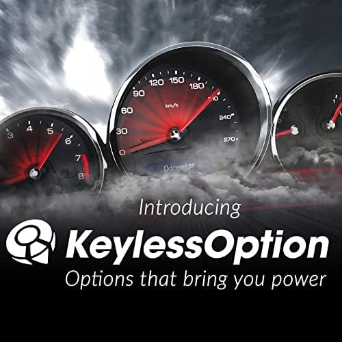 KeylessOption Просто Калъф за дистанционно ключодържател без ключ за L2C0007T (опаковка от 2)