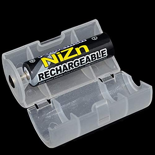 ZRM & E 5шт Адаптер за батерии размер AA-D, Пластмасов Прозрачен Калъф За Притежателя на Датчиците на Батерията, Батарейные Кутии