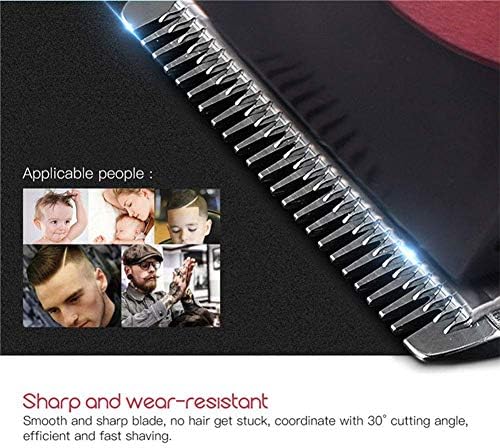 Професионална Акумулаторна Машина за Подстригване на коса XY & YD за мъже, Комплект Безжични Подстригване за Грижи за Брада с led