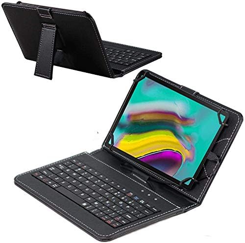 Калъф за клавиатура Navitech Black е Съвместим с таблетен TCL Tab 10 HD от 10.1 Tablet
