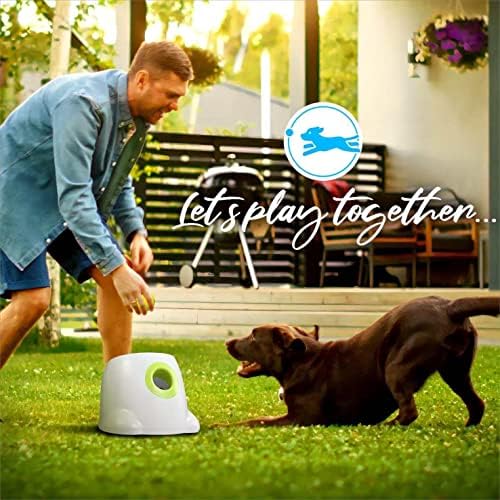 A1PETS Автоматична стартера за кучешки топки / Автоматична стартера за топки за домашни любимци / Интерактивна Машина за хвърляне на топки за Кученца на закрито / Маши?