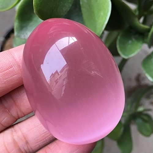 1,8 Розов камък, Котешко око, пробата на един скъпоценен камък във формата на яйца, кристал, 1бр