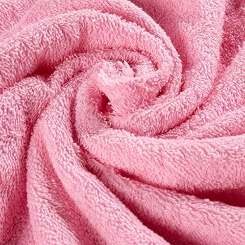 Махровая плат розов цвят, плат в парцела
