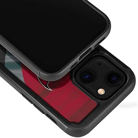 Калъф за телефон Skinit Cargo, Съвместим с iPhone 13 - Официално Лицензиран дизайн NFL Tampa Bay Buccaneers Червен цвят