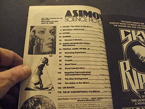 Айзък Притежаваше Научна фантастика Април 1983 Профил Джеймс Типтри, Strickland