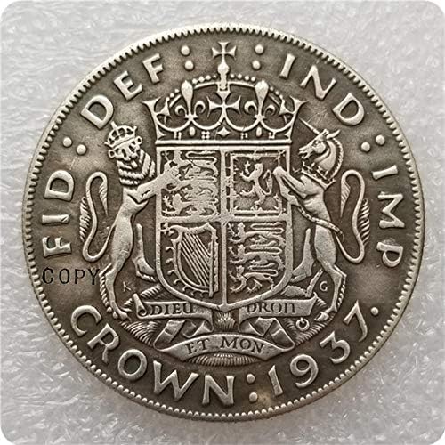1937 Великобритания 1 Crown - Копие от монети Джордж VI (Коронацията)