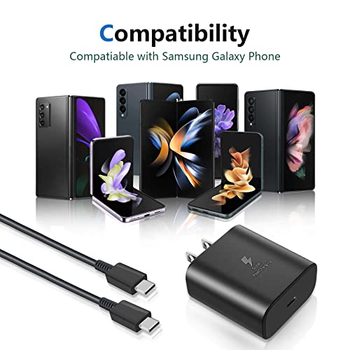 45 W за Бързо Монтиране на Зарядно устройство C USB Кабел за зареждане на Samsung Galaxy S22 Ultra S21 S20 A12 A13, а a53