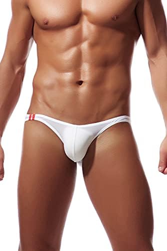 Гащи Maiclaice Men ' s Bikini Comfort Ice Silk Underwear С ниска засаждане