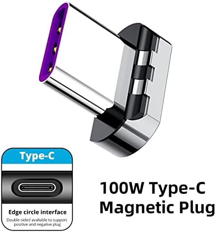 Адаптер BoxWave, който е Съвместим с Честта 20 lite (Китай) (Адаптер от BoxWave) - MagnetoSnap PD Angle Adapter, Адаптер за зареждане