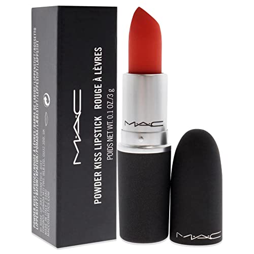 MAC Powder Kiss Червило В Стил Shocked Lipstick Дамски 0,1 грама