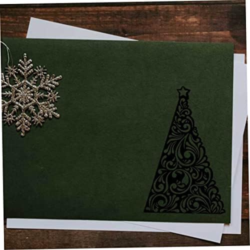 Коледни Режещи Печати, Изработка на Картички Режещи Метални Печати Коледни Залъгва САМ Албум За Изрезки от Релефни Листове Дърво