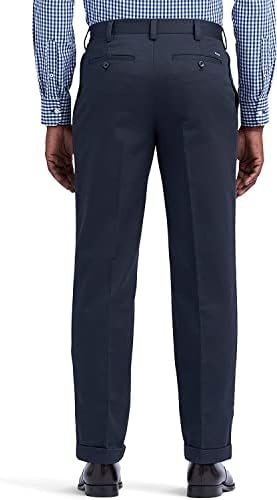 Мъжки панталони с двойна складкой в американски стил IZOD Chino