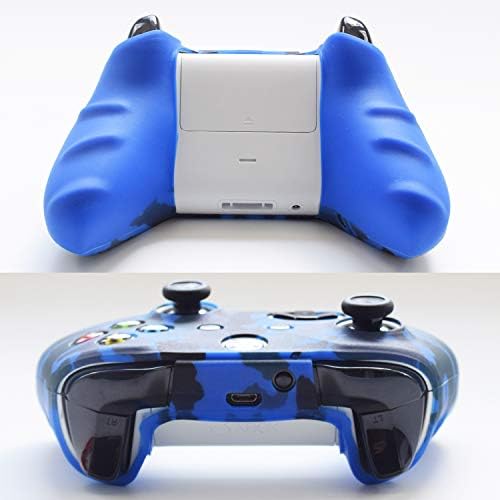 Комплекти защитни покривала за контролер Hikfly със силиконов гел за видео игри Xbox One /Xbox One S/Xbox One X (2 камуфляжных своята практика
