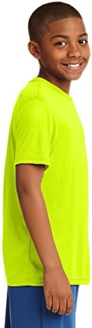 Спортна тениска-Tek Youth PosiCharge Competitive XL Tee Неоново Жълт цвят