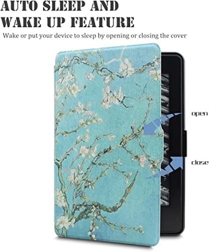 Калъф за Kindle Paperwhite 2012-2015 (образец № EY21 и DP75SDI) - Лек защитен калъф от изкуствена кожа (не е подходящ за Kindle Oasis или други електронни ридеров Kindle)