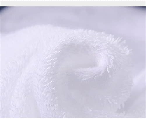 YFQHDD Бяла кърпа от чист памук, Кърпи за баня, комплект от 2 теми, за увеличаване и удебеляване, Меко пушистое Голяма кърпа (Цвят: A, размер: