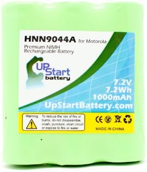 Комплект от 2 теми - Смяна на батерията на Motorola MV11CV - Съвместим с батерия двупосочна Motorola HNN9044A (1000 mah 7,2 В NI-MH)