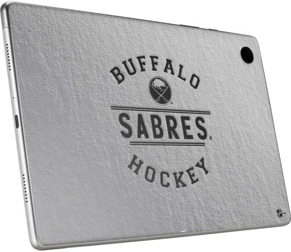 Стикер на таблет Skinit, съвместима с Samsung Galaxy Tab A8 10.5 (2022) - Официално лицензиран текстов дизайн NHL Buffalo