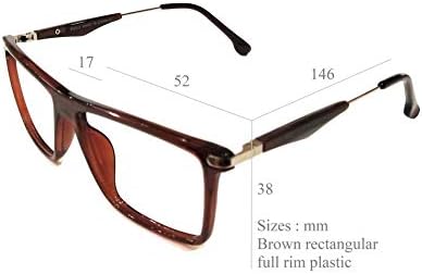 Компютърни очила На lifestyle пластмаса 52 мм кафяв дизайн unisex_alacfrpr3895