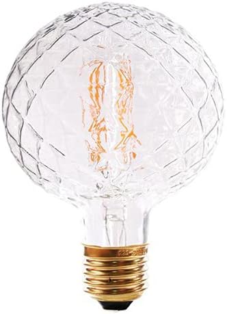 Реколта led крушка на Едисон G95 G30 4 Вата С регулируема Яркост Led Лампа с нажежаема Жичка във формата на Глобус във формата на Ананас