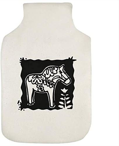 Капак за бутилки с гореща вода Azeeda Рок картини кон (HW00026673)