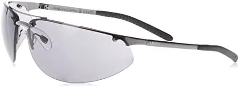 Защитни очила UVEX by Honeywell 11150801 в метална рамка с предохранителем, Сиви лещи с твърдо покритие против надраскване