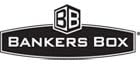 Продукти Bankers Box - Bankers Box - Кутия за съхранение на документи, писма / правни документи, с панти капак, бял, 6 броя