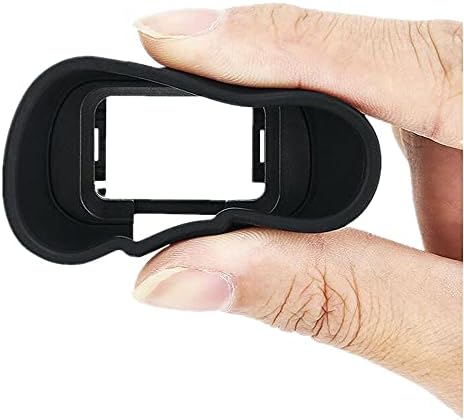 Протектор Визьор за фокусиращ MOOKEENONE Long Camera Eyecup за Sony A1 Alpha 1 ILCE-1 Замества FDA-EP19 Eye Cup