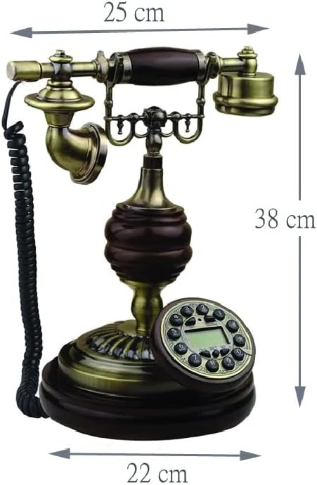 N/A Реколта фиксиран Телефонен Набор от стария телефон Антикварен Стационарен Телефон за Офиса Дома Хотела
