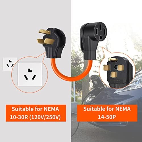 Зарядно устройство за електрически автомобили 2-ро ниво и кабел-адаптер за зарядно устройство за електрически автомобили NEMA от