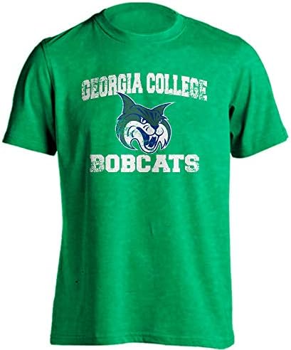 Потертая Тениска с къс ръкав в Ретро стил Georgia College Bobcats