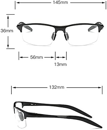 Алюминиево-Магниевые Мультифокальные Лещи на Очила За Четене Мъжки Пресбиопия Далекогледство Бифокални Очила Слънчеви Фотохромичните