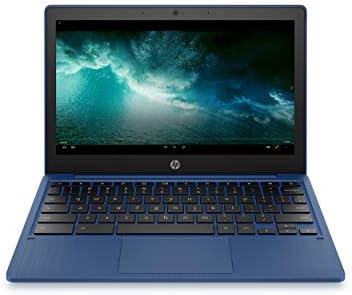 11-инчов лаптоп HP Chromebook - MediaTek - MT8183 - 4 GB ram памет - 32 GB eMMC - 11,6-инчов HD-дисплей - с Chrome OS™ - (11a-na0030nr, модел 2020 г., син, индиго)