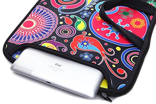 14-инчов Неопреновый Калъф за лаптоп с пагон за 14-инчов лаптоп /MacBook/ Ultrabook/ Chromebook (Класически цветен)